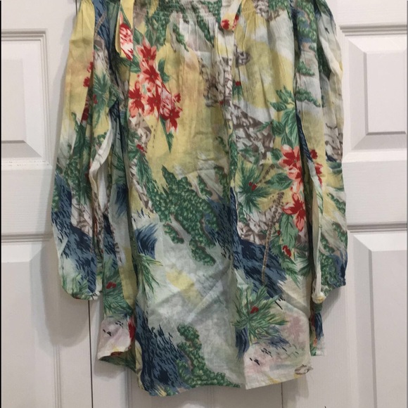 Chaps printed blouse - Picture 2 of 3